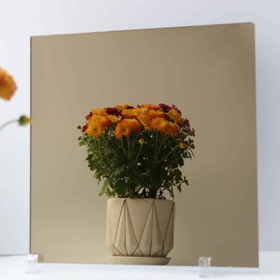 4ft X 3ft  5x7 4x8 Wall Glass Mirror Sheet With Green Back Paint